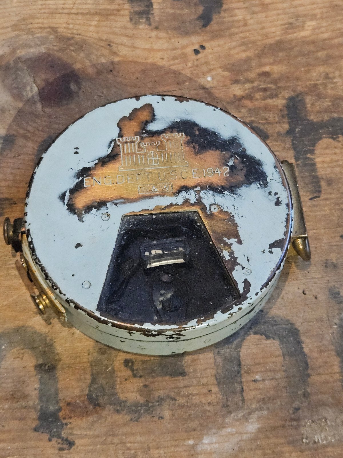 Amerikaanse Clinometer 1942, Ophalen of Verzenden, Amerika