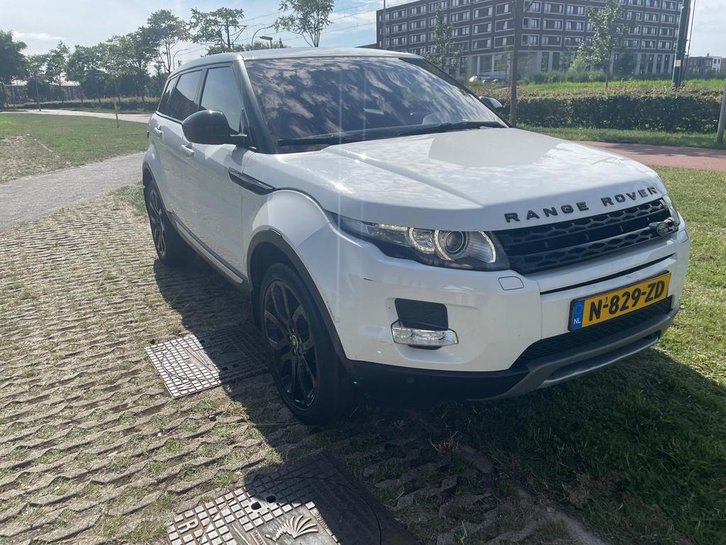 KOOPJE! Range Rover Evoque 2.0 SI4 4WD AUT, Auto's, 1800 kg, Wit, Vierwielaandrijving, Particulier