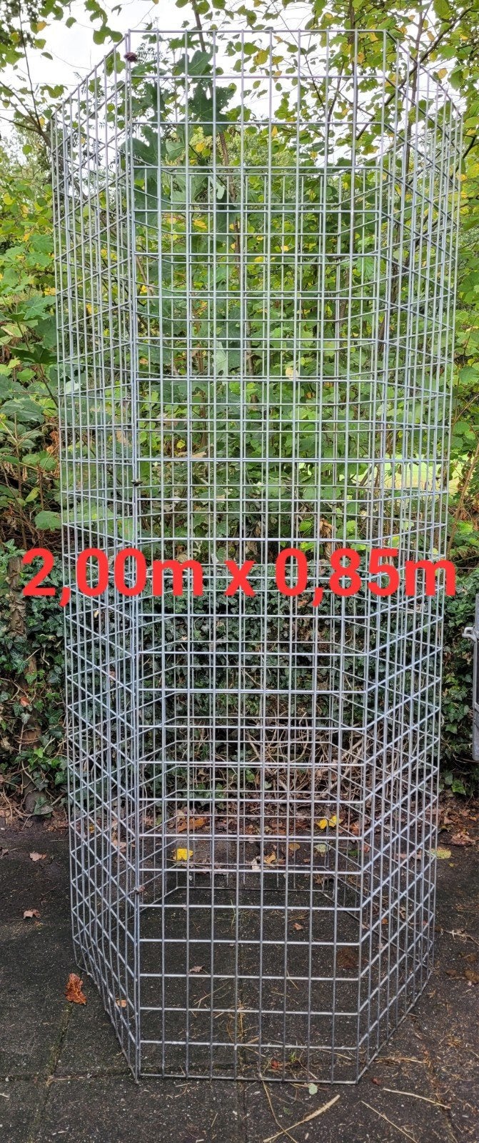 Metalen boomkorven, Tuin en Terras, Tuinhekken en Hekwerk, Ophalen, Gebruikt, IJzer, Overige typen