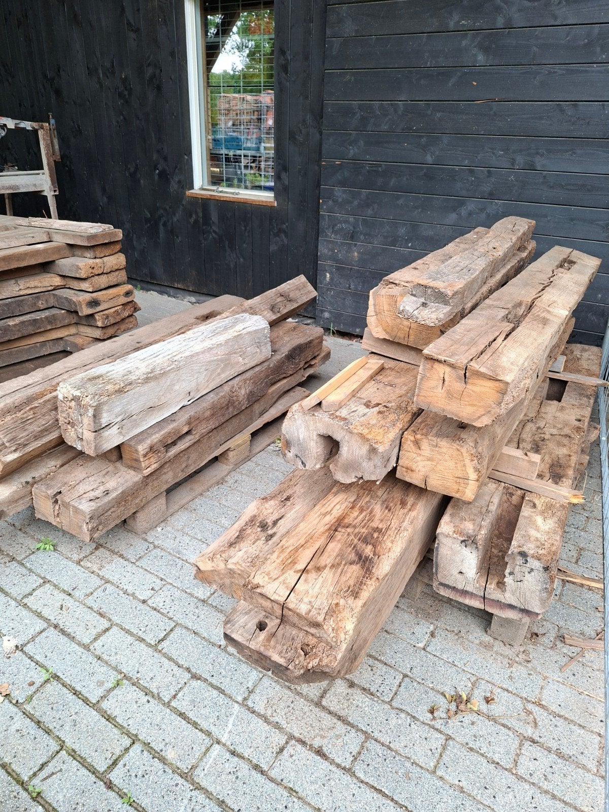 Eiken Gebruikte Gebintbalken / Constructiebalken