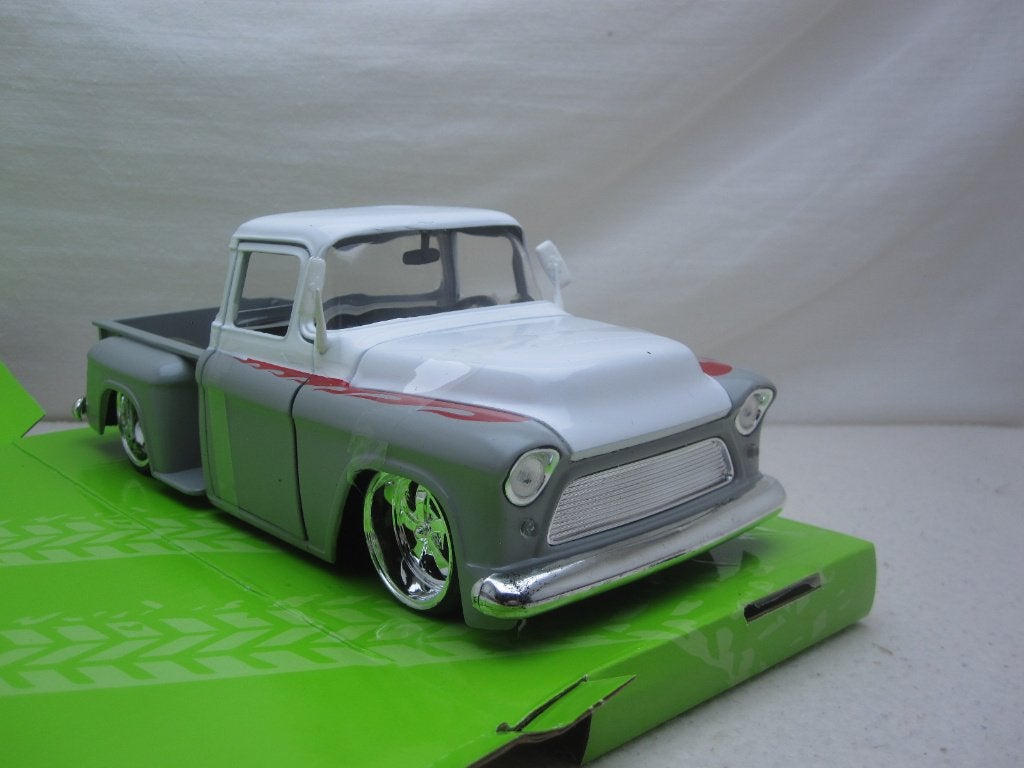 Chevrolet Task-Force Stepside Pickup 1955  1:24 Jada, Hobby en Vrije tijd, Ophalen of Verzenden, Nieuw, Auto, Jada