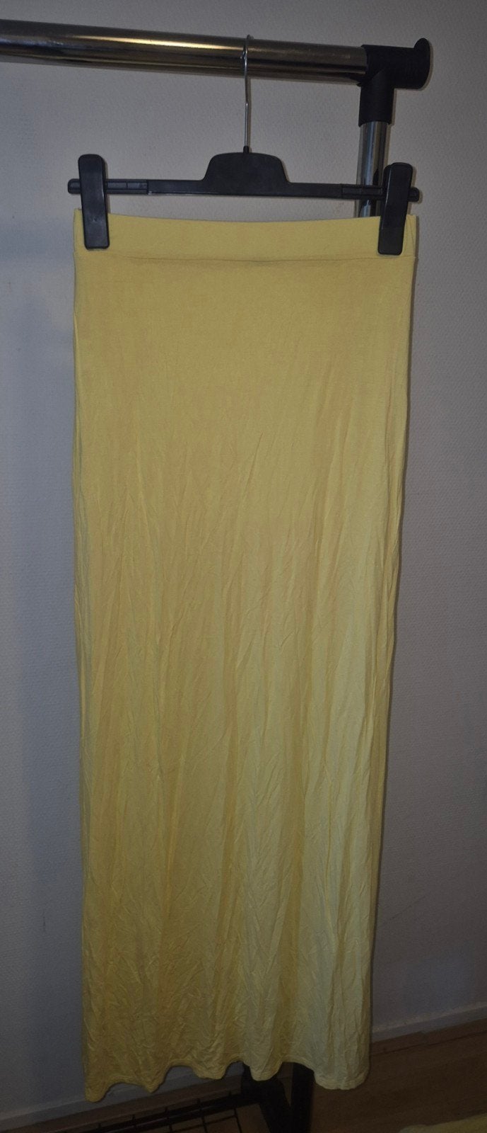Shein Gele Maxi Rok Maat M, Maat 38/40 (M), Geel, Ophalen of Verzenden, Zo goed als nieuw