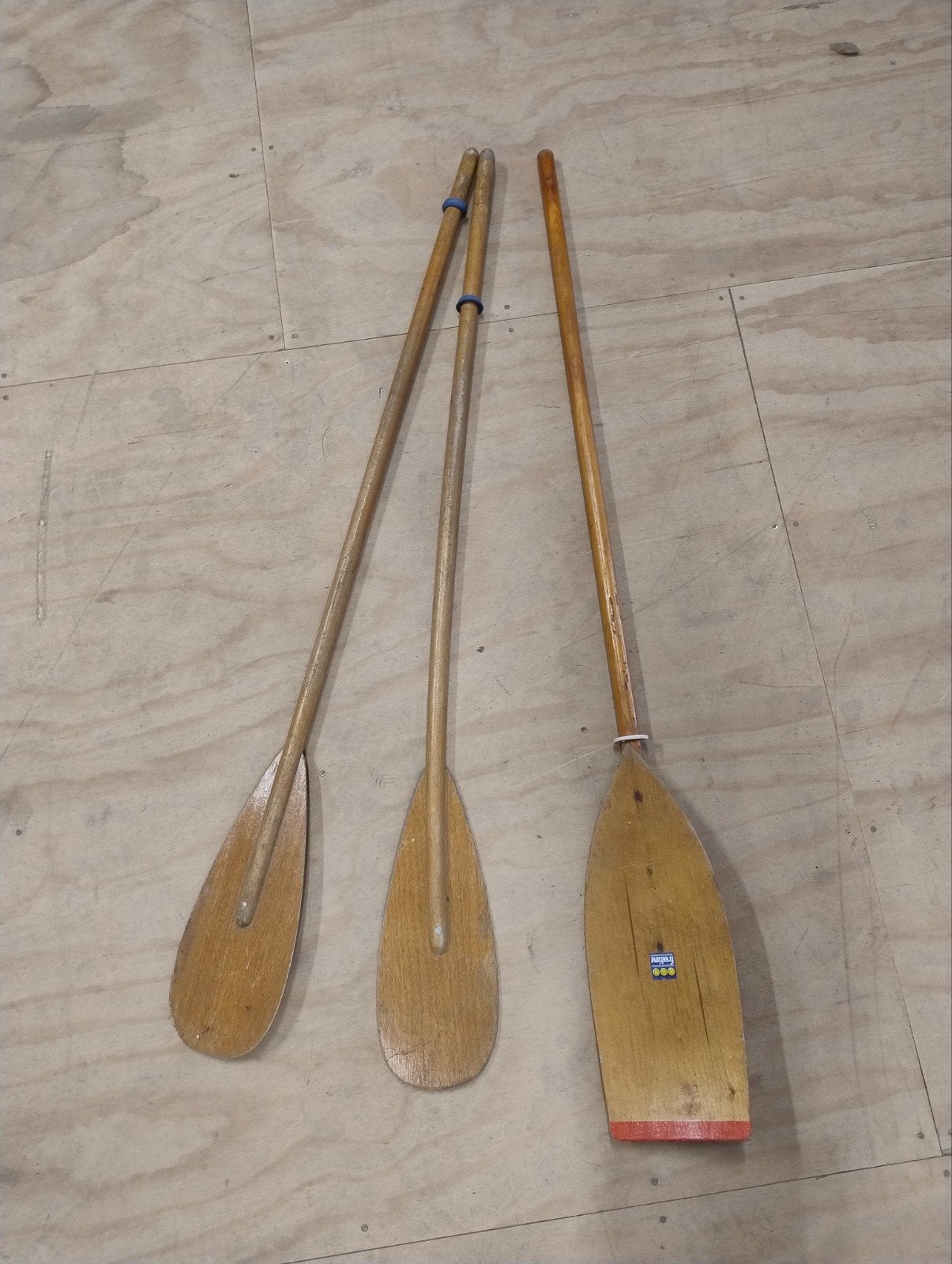 Houten peddels, Watersport en Boten, Peddels, Ophalen, Gebruikt