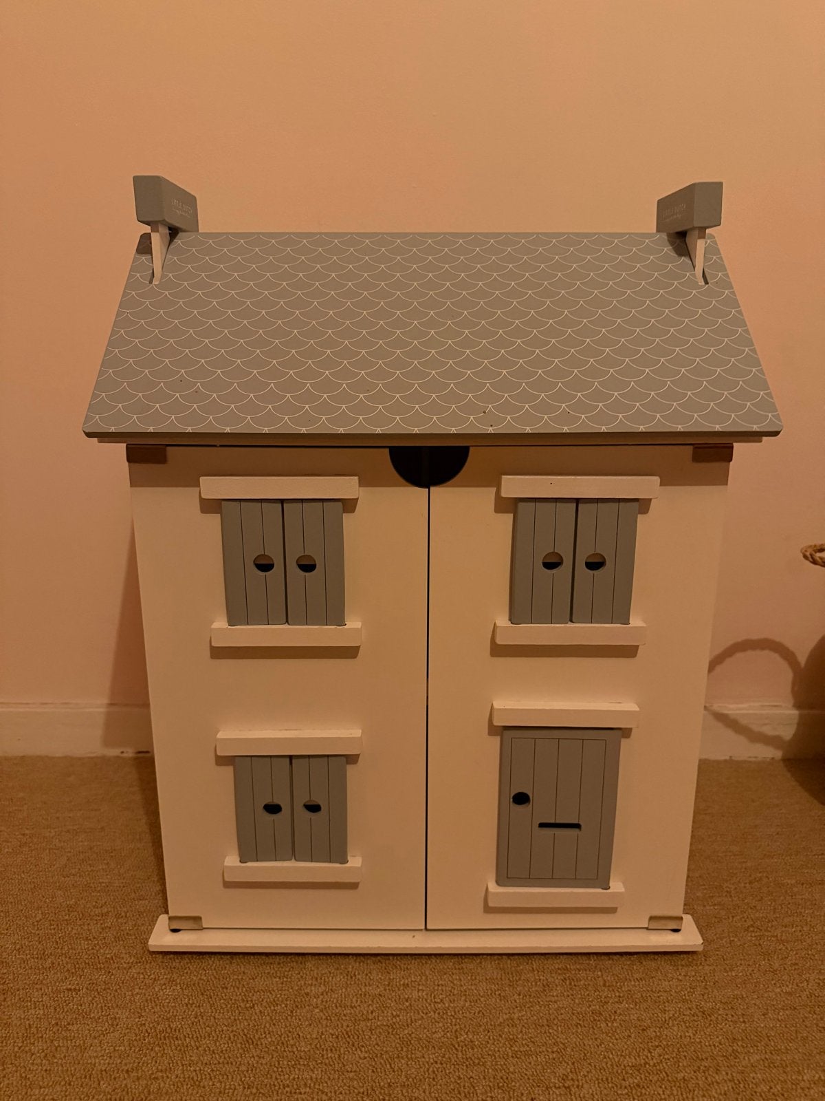 Little Dutch Houten Poppenhuis met Meubels, Ophalen, Gebruikt, Poppenhuis