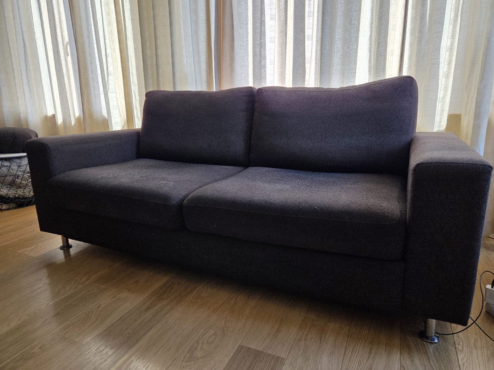 Bankstel 2,5zits, Ophalen, Gebruikt, 150 tot 200 cm, Tweepersoons