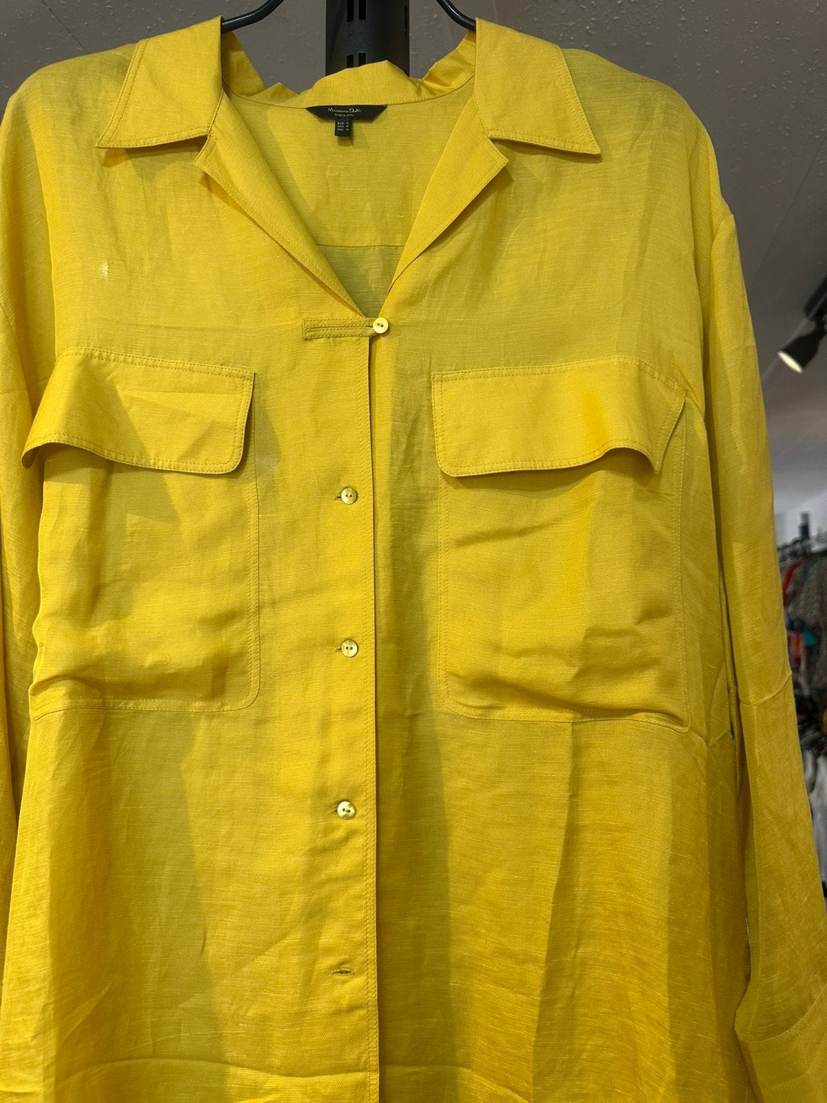 MASSIMODUTTI BLOUSJE M, Ophalen of Verzenden, Zo goed als nieuw, Maat 38/40 (M)