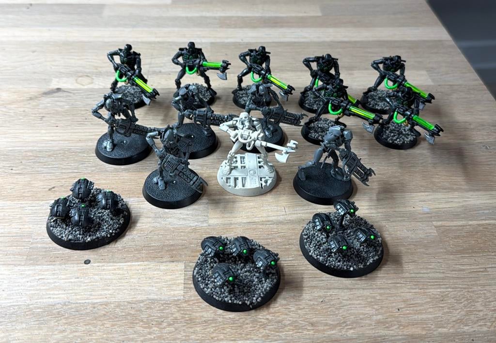 Warhammer 40k Necron kliekje, Hobby en Vrije tijd, Wargaming, Ophalen of Verzenden, Zo goed als nieuw, Warhammer