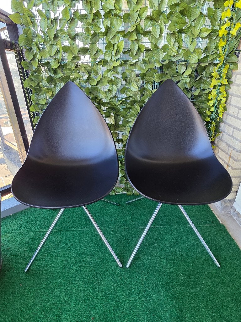 Stoelen BoConcept OTTAWA 2 stuks, Ophalen, Twee, Zwart, Italiaans