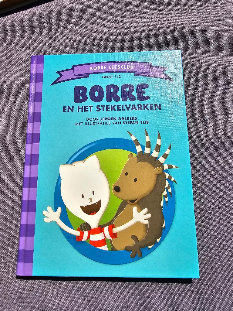 Borre en het stekelvarken - Jeroen Aalbers, Boeken, 5 of 6 jaar, Fictie algemeen, Jongen of Meisje, Ophalen of Verzenden