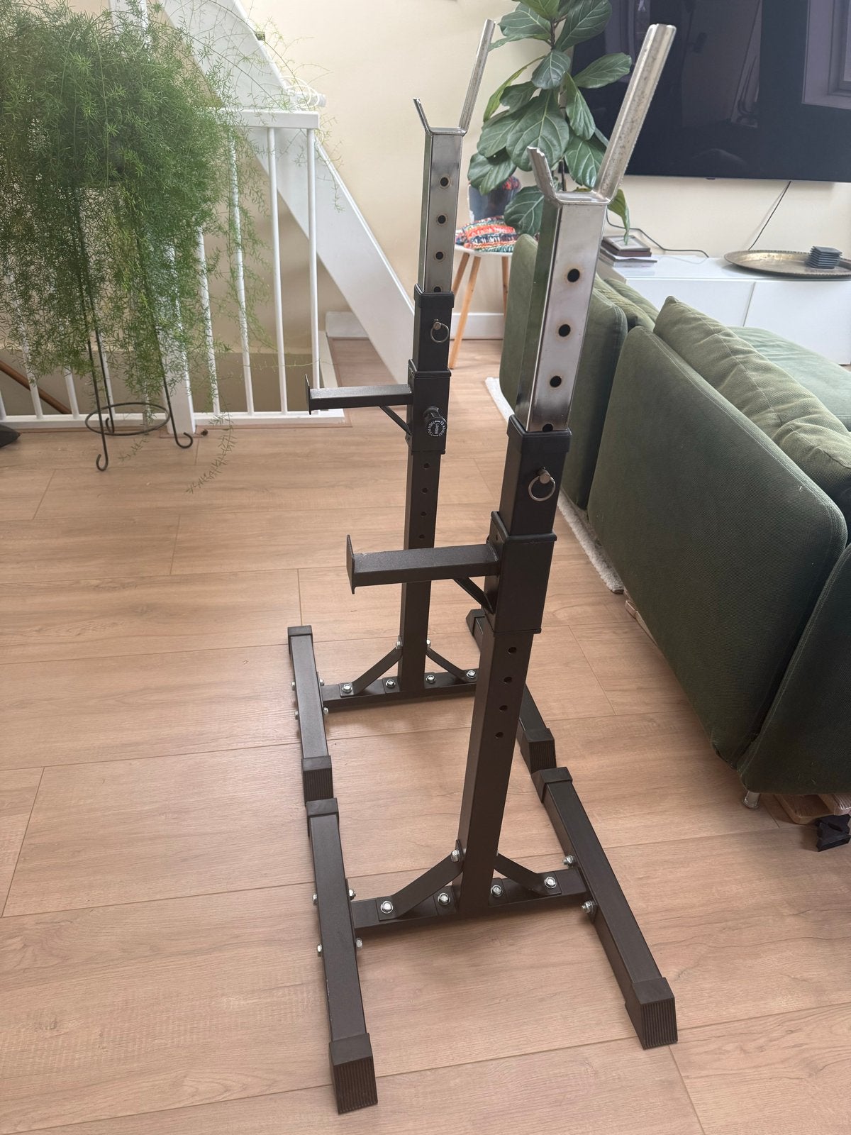 Squat- en bankdruksteunen van Gorilla Sports, Ophalen, Gebruikt, Benen, Overige typen