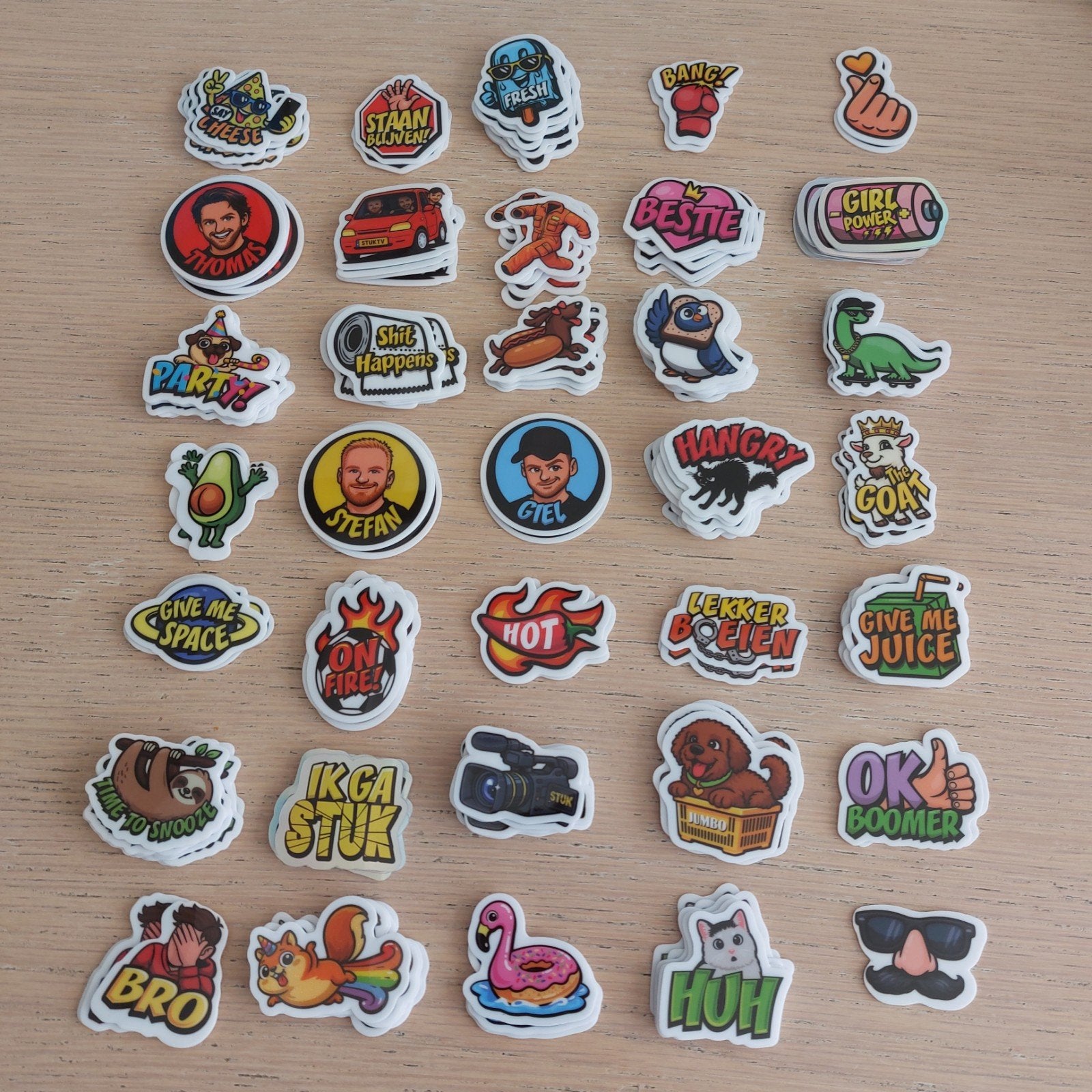 🟡 Jumbo Stickers 🟡, Verzamelen, Jumbo, Verzenden