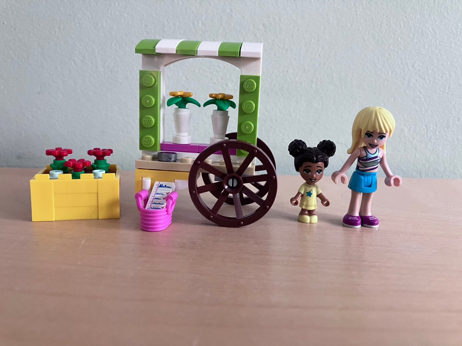 Lego Friend bloemenkar 30413, Ophalen of Verzenden, Zo goed als nieuw