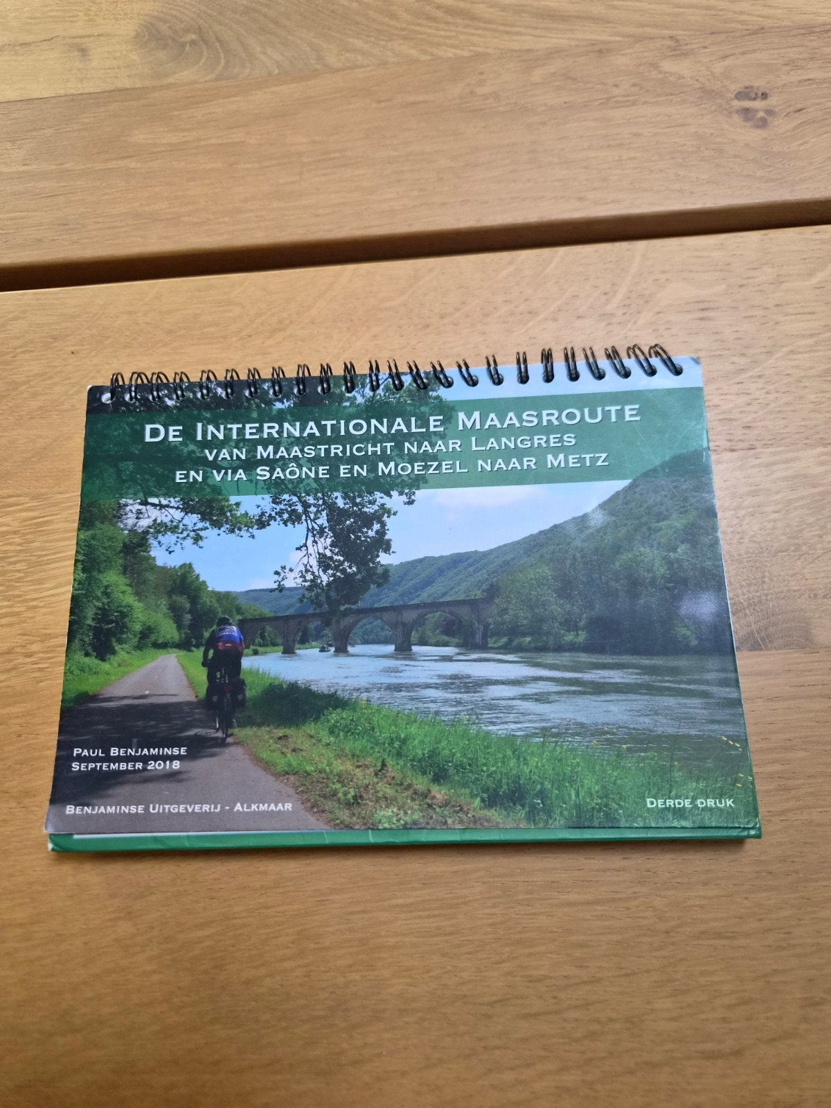 Paul Benjaminse - De Internationale Maasfietsroute, Overige merken, Paul Benjaminse, Europa, Ophalen of Verzenden