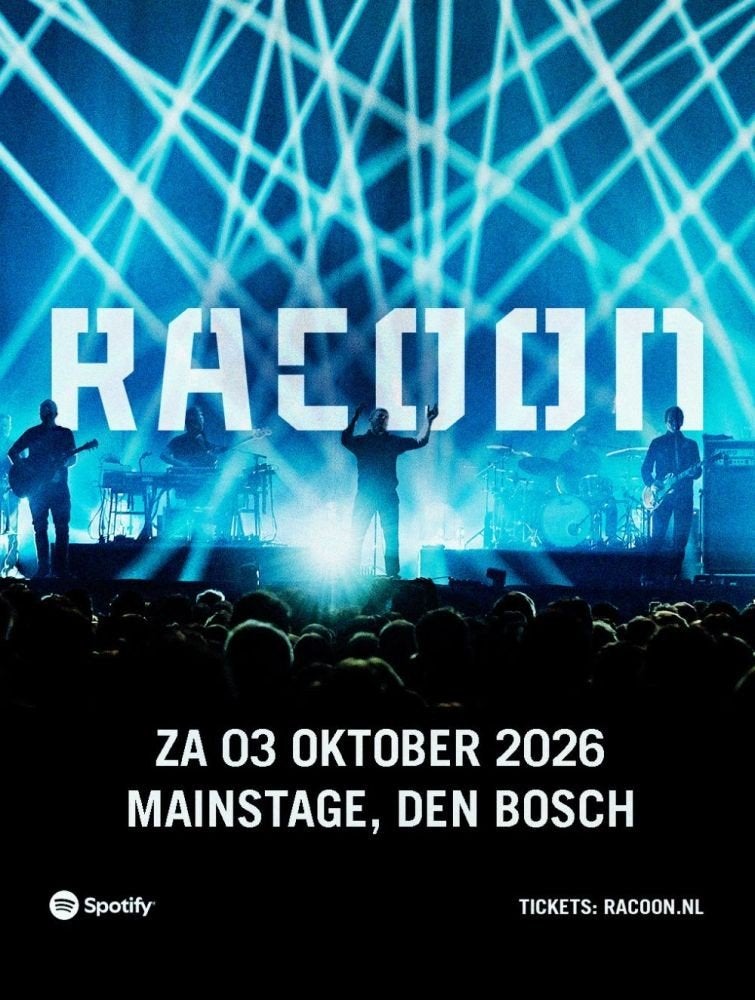 Racoon ticket 3 oktober zitplaats rang 2 mainstage Den Bosch, Eén persoon, Oktober
