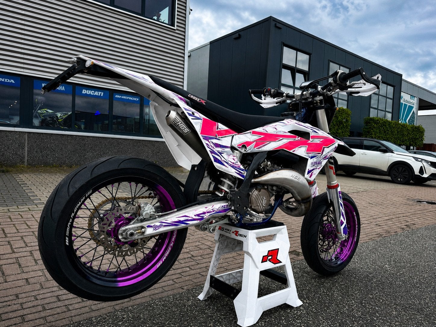 Husqvarna Te 125 A1 Supermoto Supermotard KTM Exc 2026, LED Verlichting, Ktm, Bedrijf, 125 cc