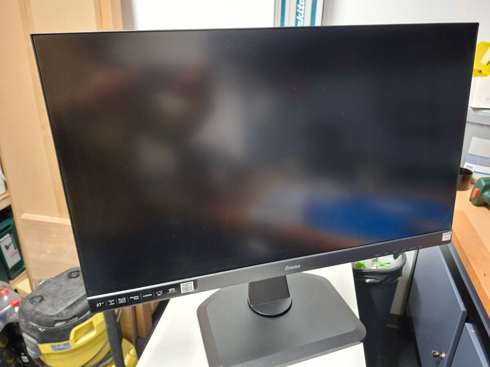 Iiyama 27 inch QHD monitor met FreeSync, Ophalen