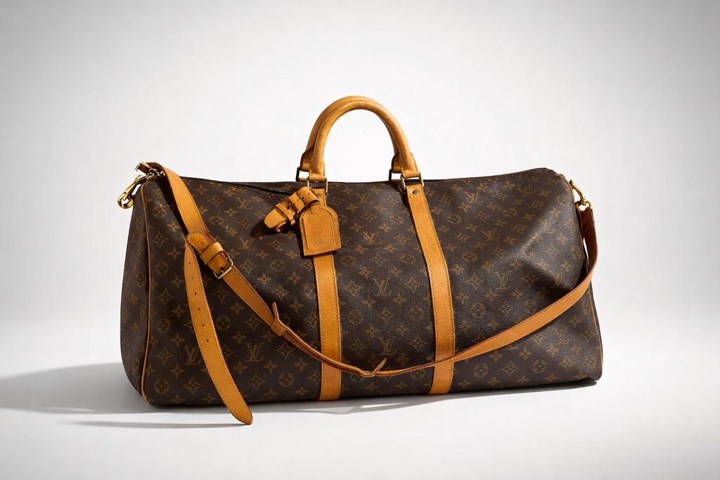 Louis Vuitton Keepall 60 Bandoulière – Vintage, Sieraden, Tassen en Uiterlijk, Tassen | Reistassen en Weekendtassen, 40 tot 60 cm