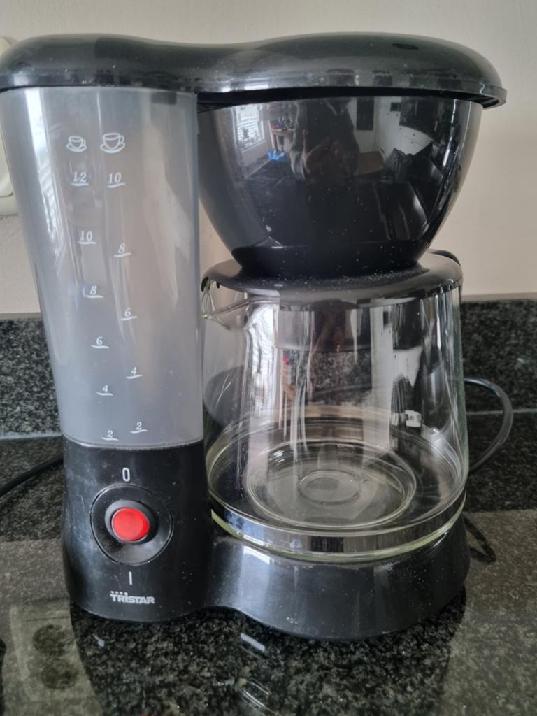 Tristar Koffiezetapparaat camping, Witgoed en Apparatuur, Koffiezetapparaten, Gebruikt, 10 kopjes of meer, Koffiemachine, Gemalen koffie