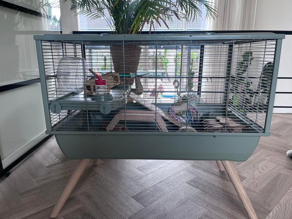 Hamsterkooi, Kooi, Minder dan 75 cm, Zo goed als nieuw, Hamster