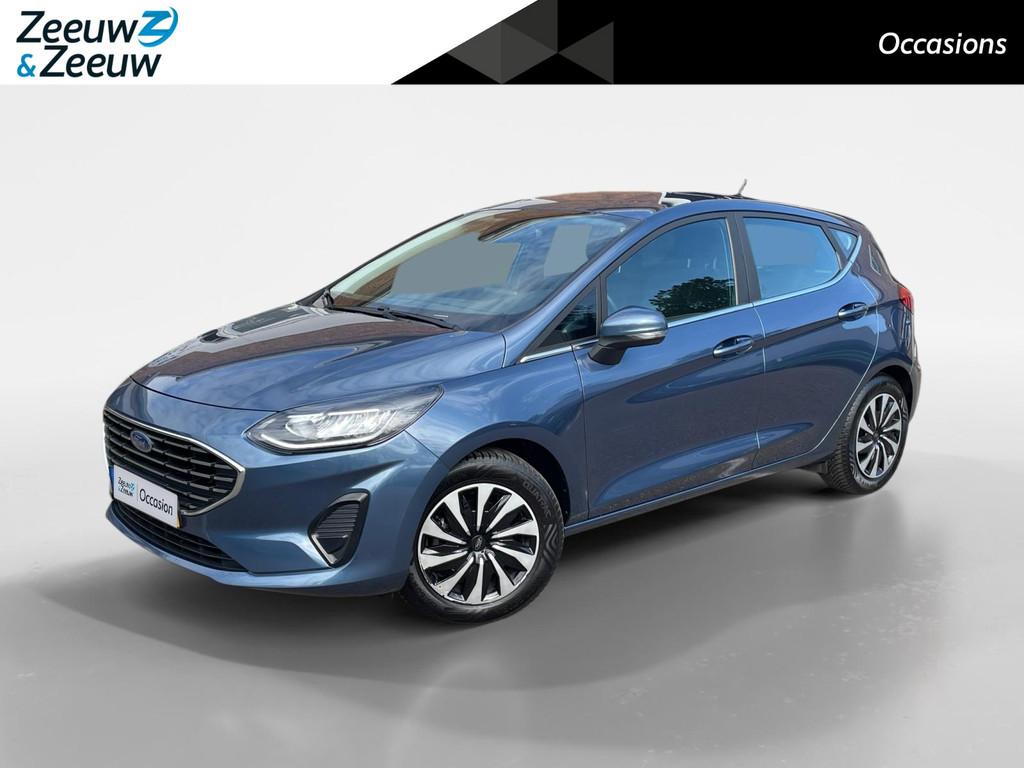 Ford Fiesta 1.0 EcoBoost Hybrid Titanium 125PK | 1e Eigenaar, Auto's, Ford, Bedrijf, Te koop, Fiësta, ABS, Airbags, Airconditioning