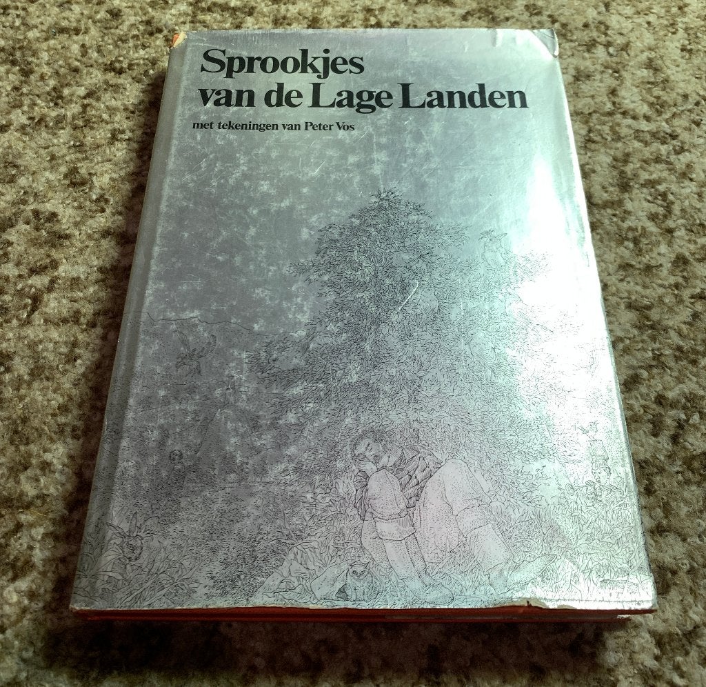 Boek Sprookjes van de Lage Landen mee tekeningen Peter Vos, Boeken, Ophalen of Verzenden, Gelezen