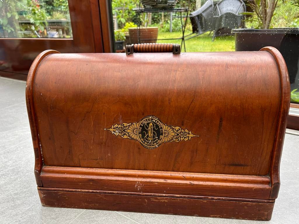 Singer naaimachine uit 1902 of eerder, Antiek en Kunst, Antiek | Naaimachines, Ophalen of Verzenden