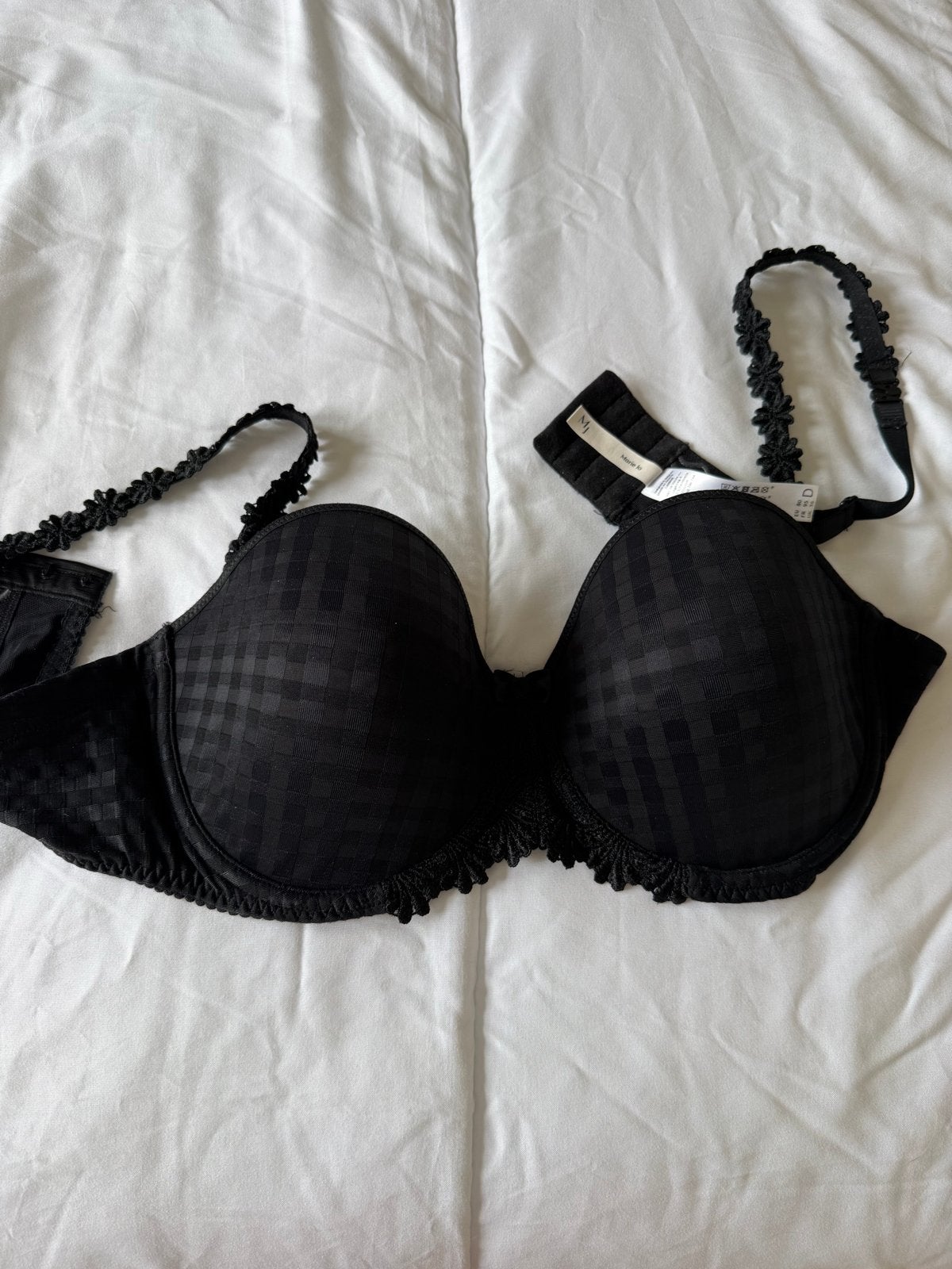 Marie Jo Avero Strapless Zwarte BH Maat 75D, Ophalen of Verzenden, Zwart, BH