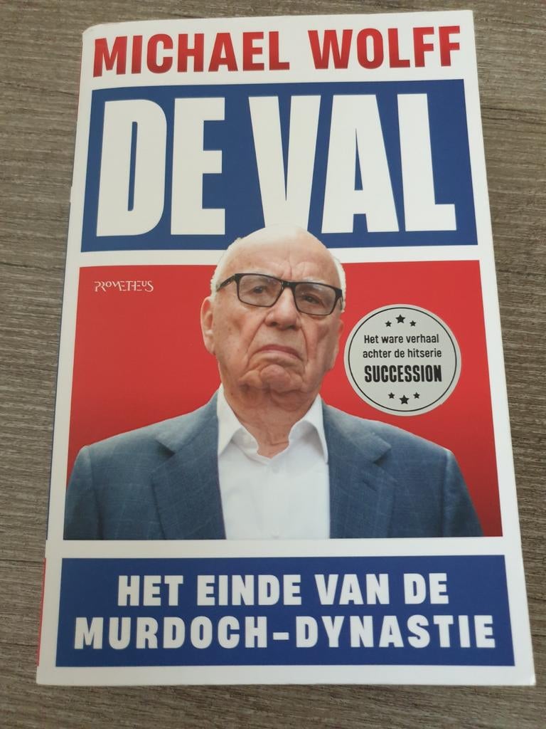 De Val: Het Einde van de Murdoch-Dynastie - Michael Wolff, Boeken, Ophalen of Verzenden, Gelezen, Michael Wolff