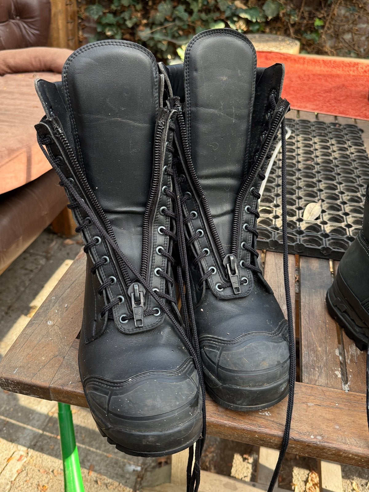 Neskrid Model 19 S3 Legerkisten Werkschoenen Maat 45, Ophalen, Zo goed als nieuw, Zwart, Werkschoenen