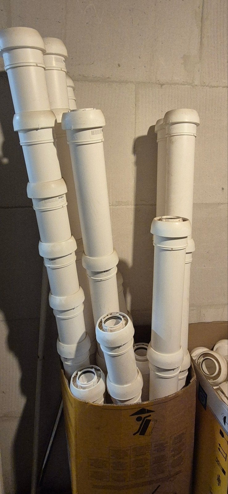 rookgas materialen, Ophalen
