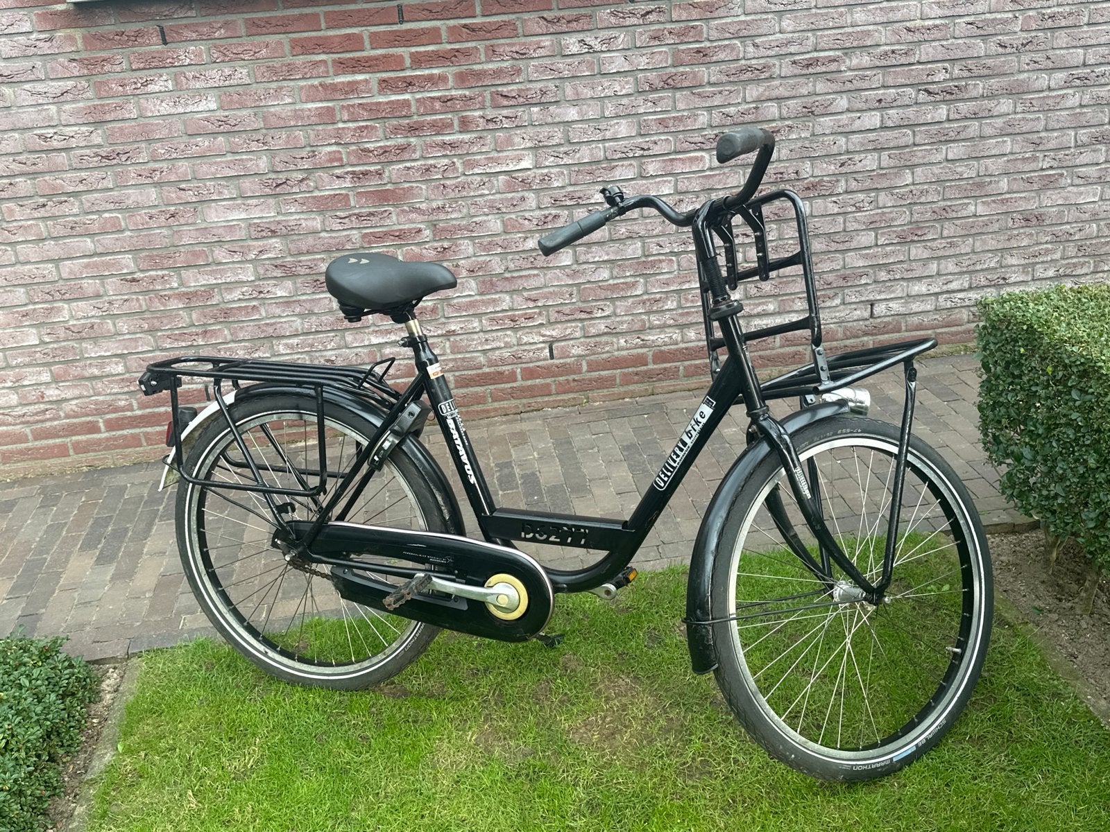 Batavus D62 Transp (26inch) - Zwart 53 cm Fietst Heerlijk!!, Fietsen en Brommers, Ophalen, Terugtraprem, Batavus, 53 tot 56 cm