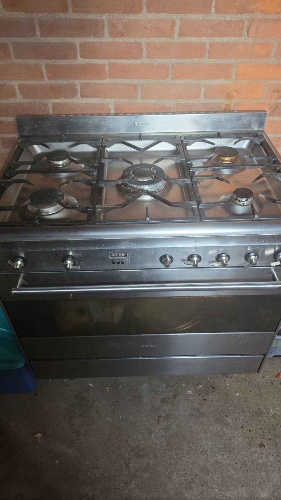 Gasfornuis, Witgoed en Apparatuur, Fornuizen, Ophalen, Gas, Vrijstaand, 85 tot 90 cm