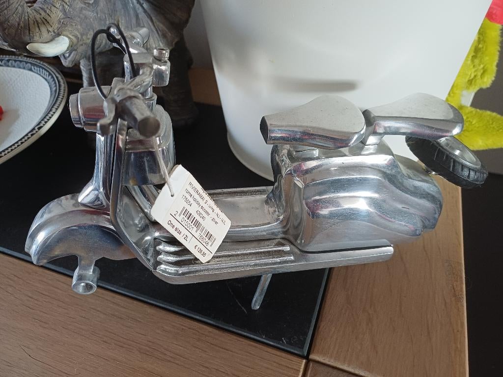 scooter Roma Holiday zilver, zeer gedetailleerd, nieuw, Ophalen of Verzenden, Nieuw, Zilver, Metaal