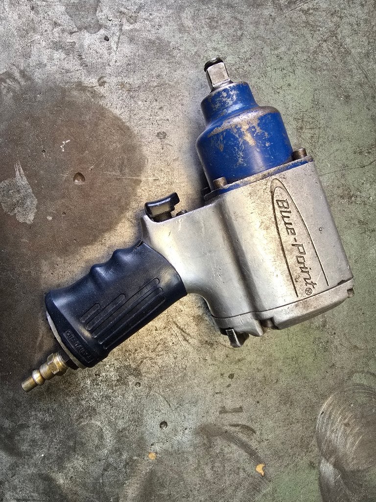 SNAP ON / BLUEPOINT SLAGMOERSLEUTEL 1/2 INCH, Gebruikt, 6 tot 10 bar, Ophalen of Verzenden, 200 tot 400 liter/min