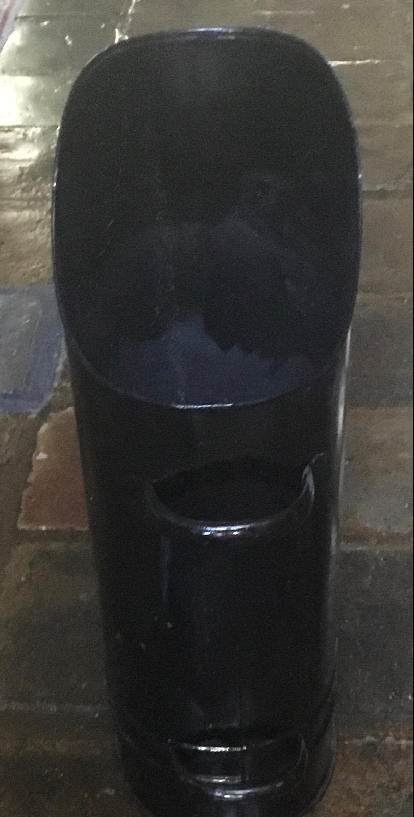 Zwarte kolenkit / haardemmer, Ophalen of Verzenden