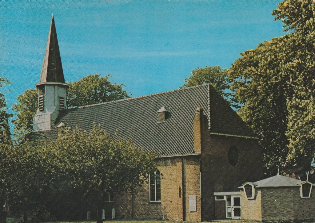 DELFZIJL Ned. Herv. Kerk, Verzamelen, Verzenden, 1960 tot 1980, Ongelopen, Groningen