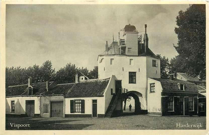 377-175-025 Harderwijk Vischpoort, Verzenden, Voor 1920, Gelderland