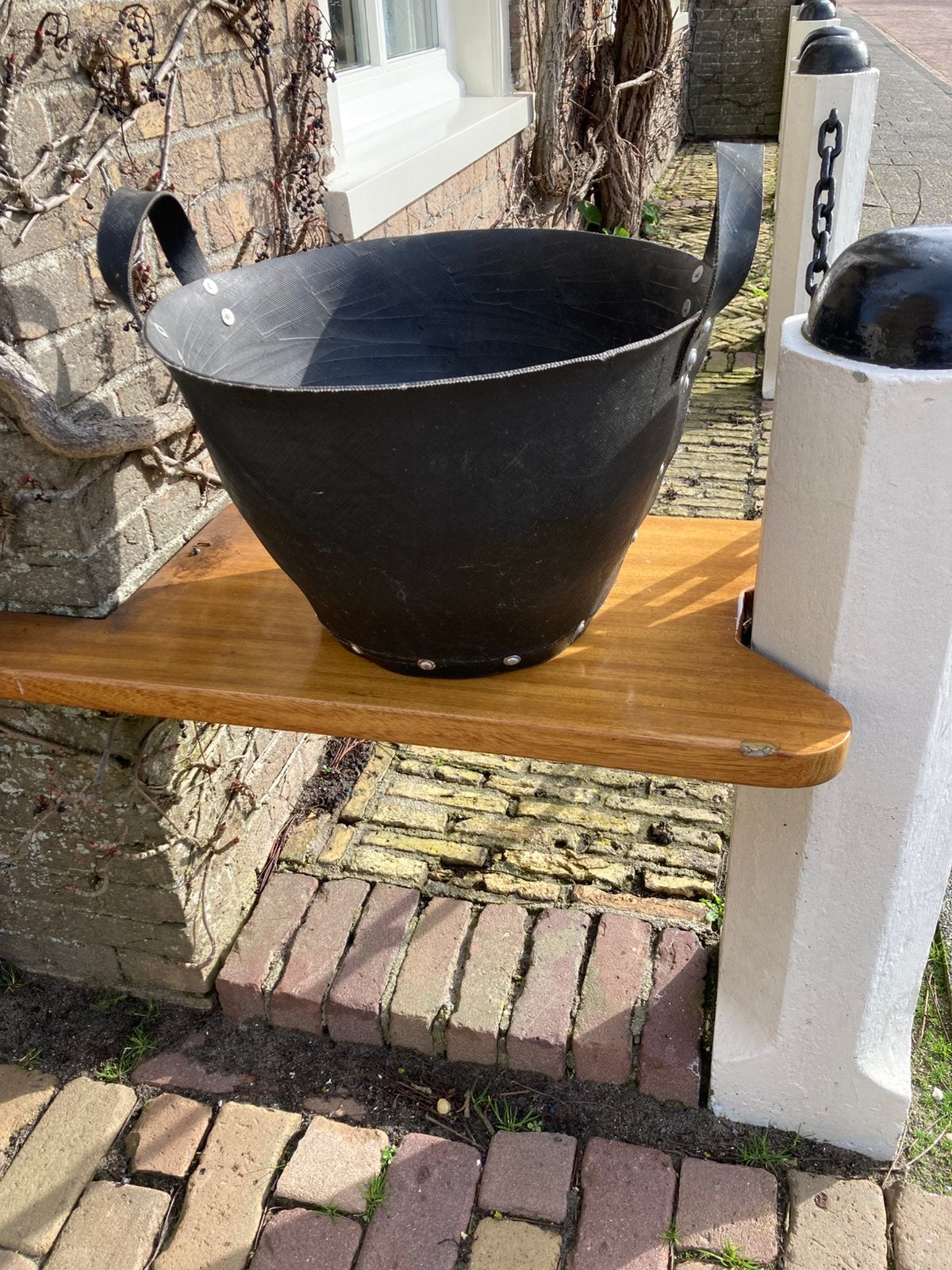 Robuuste rubber houtbak, Minder dan 3 m³, Ophalen of Verzenden, Blokken