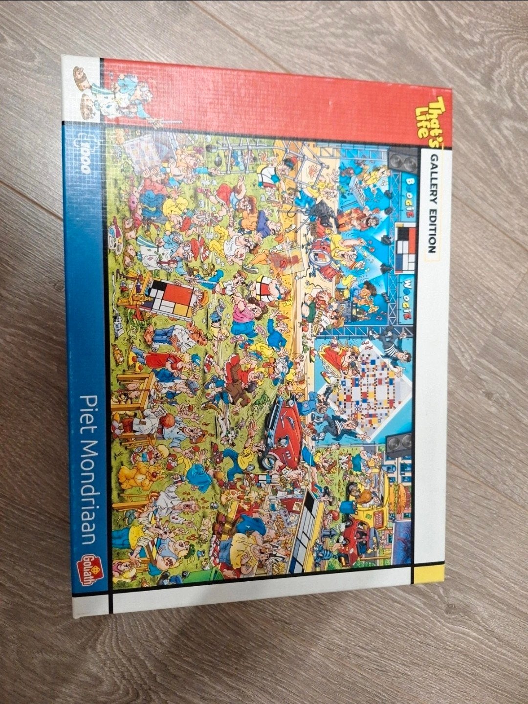 Piet Mondriaan That's Life Gallery Edition 1000 stukjes, Ophalen of Verzenden