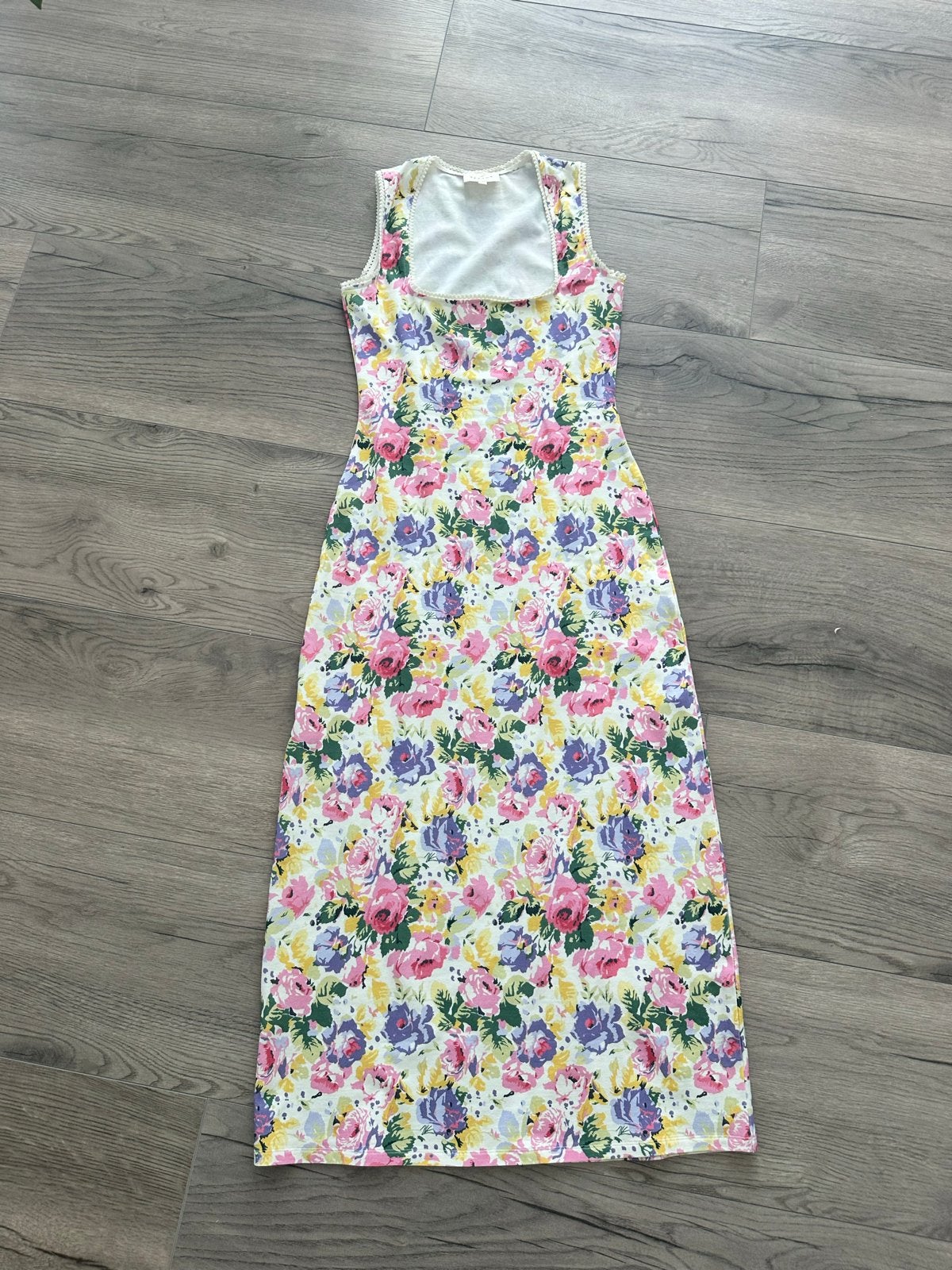 Sézane Melissa Jurk Bloemenprint Maat S, Verzenden, Zo goed als nieuw, Maat 36 (S), Meerkleurig
