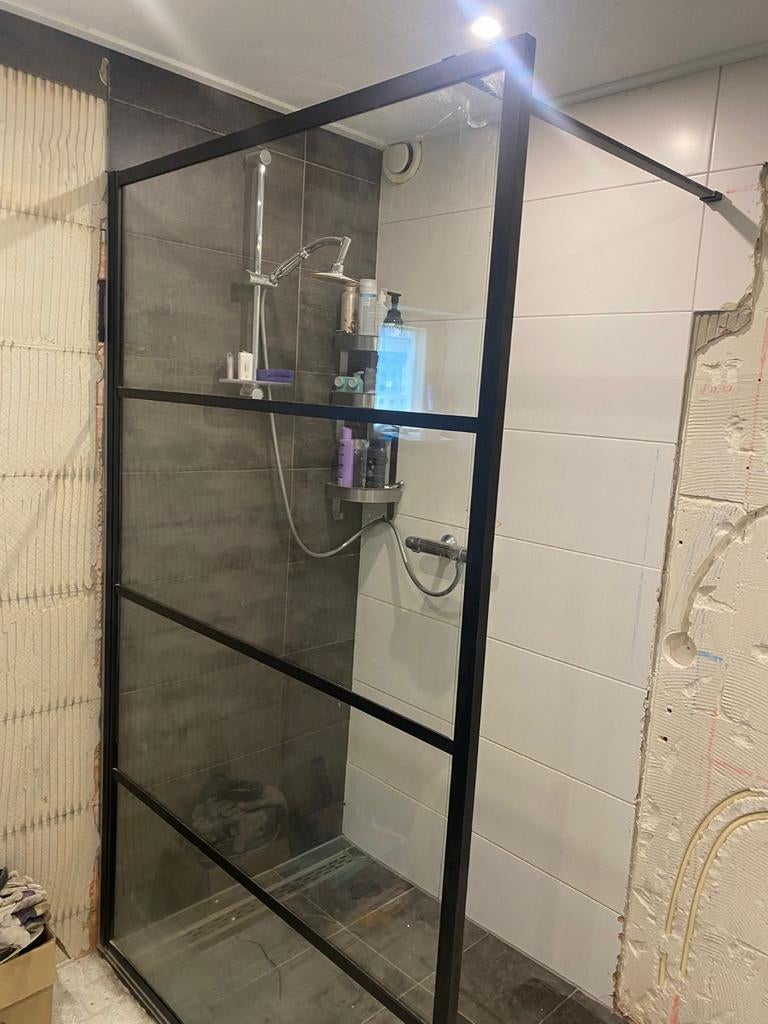 Glazen douchewand, Huis en Inrichting, Ophalen