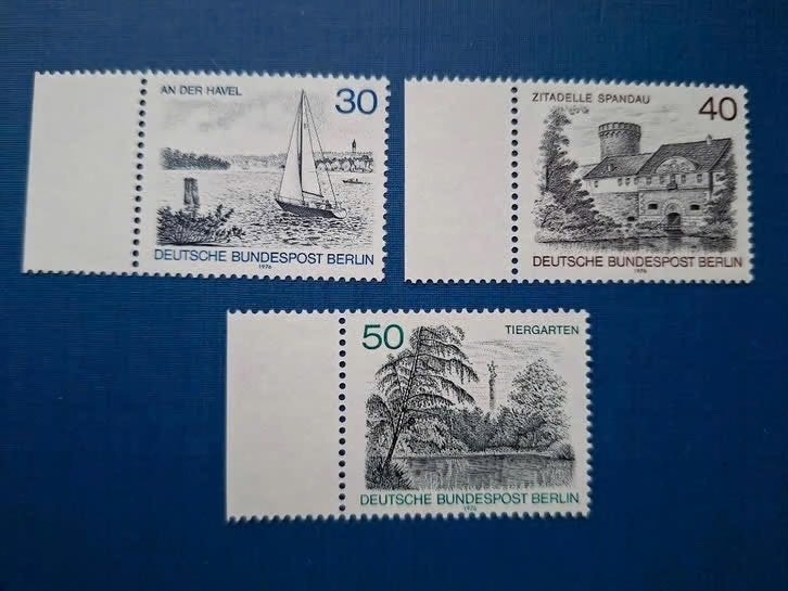 Postzegel Berlijn 1976 PF Serie Aangezicht met tab 10-06, Ophalen of Verzenden, BRD, Postfris