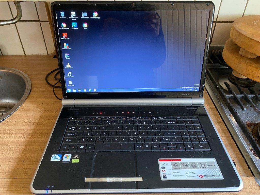 laptop packard bell, Gebruikt, HDD, 2 tot 3 Ghz, 15 inch