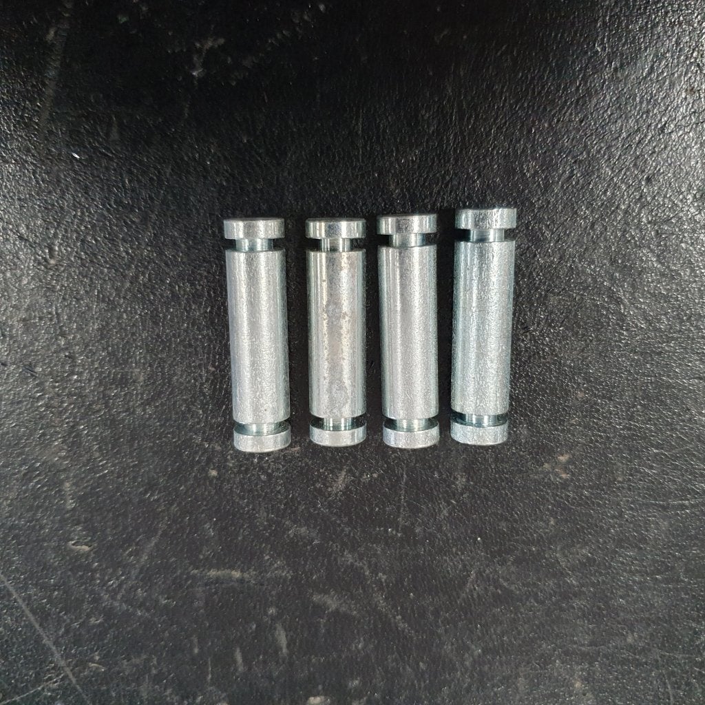 4x Almawood metalen schappendragers, plankendragers, legbor, Niet ingevuld, Gebruikt, Niet ingevuld, Niet ingevuld