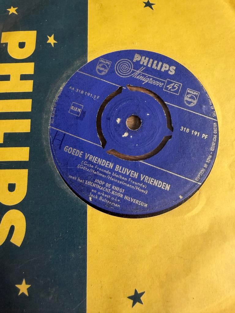 Joop de Knegt - Goede Vrienden Blijven Vrienden single, Ophalen of Verzenden, Gebruikt, 7 inch, Levenslied of Smartlap