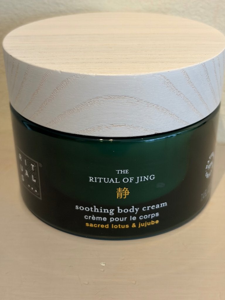 The Ritual of Jing Soothing Body Cream Inhoud: 220 ml, Ophalen of Verzenden, Nieuw, Bodylotion, Crème of Olie