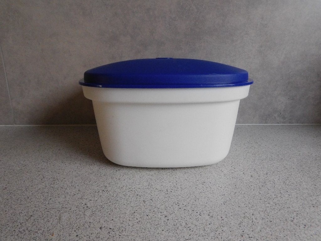 Tupperware Serveerwonder 3 Ltr. Creme Kobalt, Huis en Inrichting, Keuken | Tupperware, Overige kleuren, Zo goed als nieuw, Overige typen
