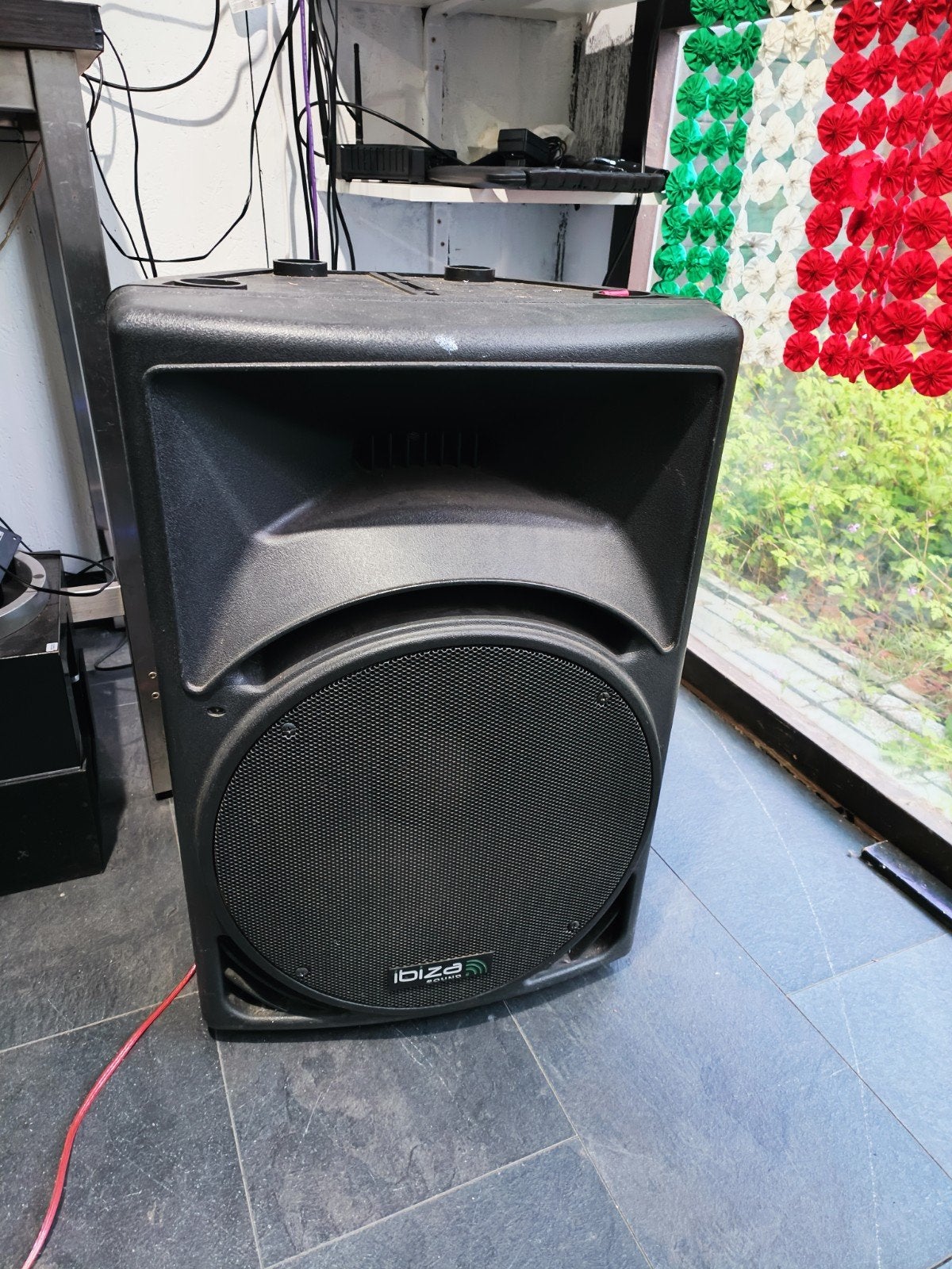 Actieve Ibiza Sound Speaker 250W RMS met extra speakon, Ophalen