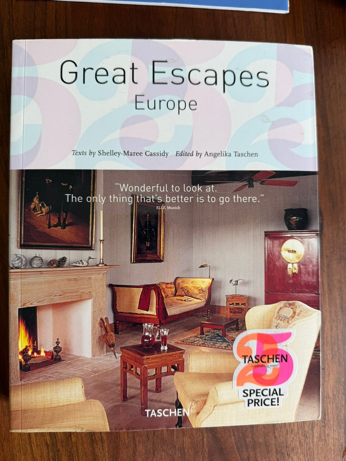 Great escapes europe taschen, Overige merken, Europa, Ophalen of Verzenden, Zo goed als nieuw