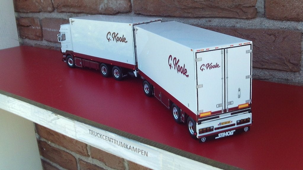 WSI  Scania  R5  Highline  6 x 2  van  G.  Koole., Ophalen of Verzenden, Nieuw, Bus of Vrachtwagen, Wsi